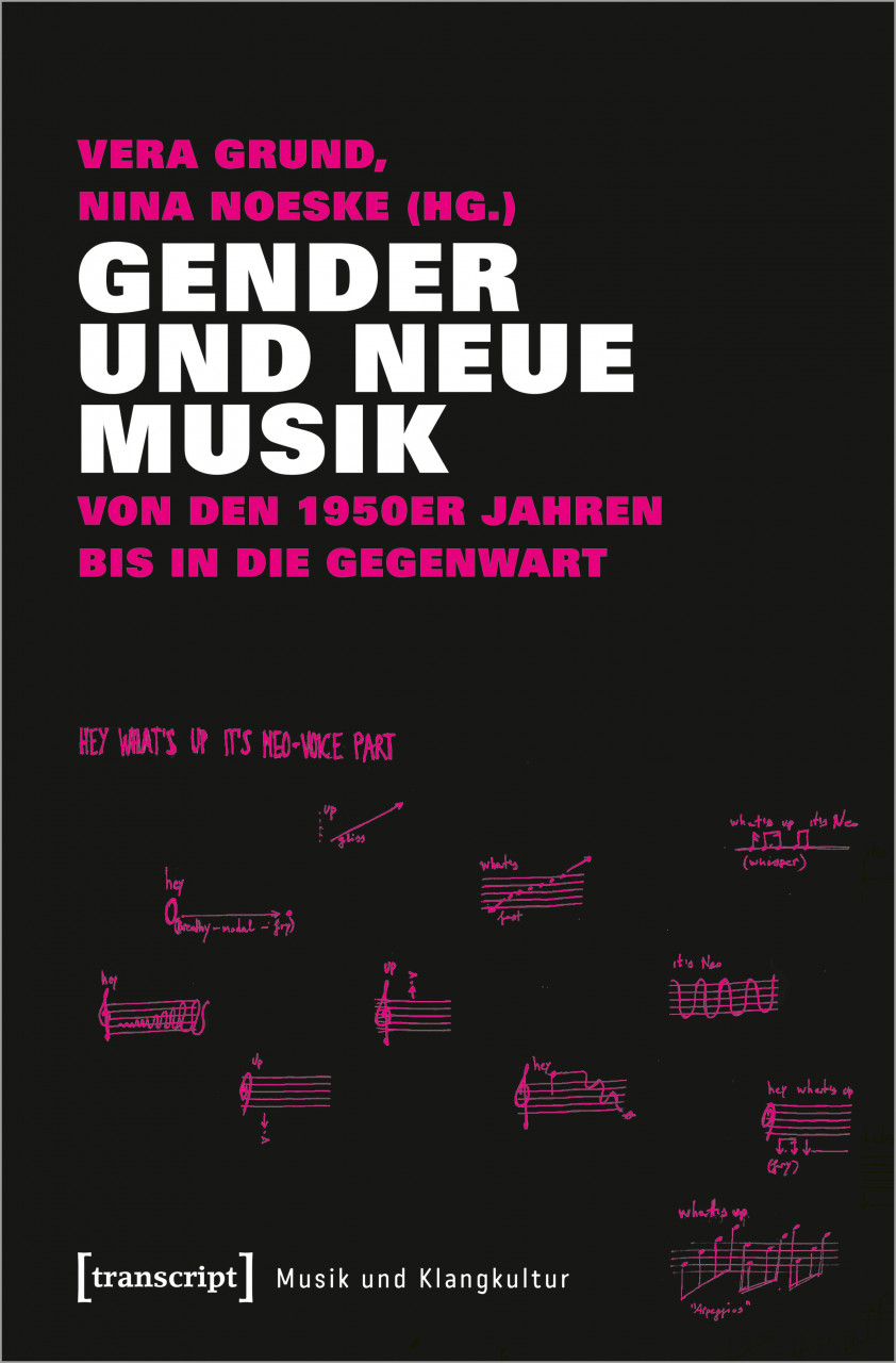 Vera Grund, Nina Noeske (Hg.): Gender und Neue Musik. Von den 1950er Jahren bis in die Gegenwart. Bielefeld: transcript, 2021 (= Musik und Klangkultur).